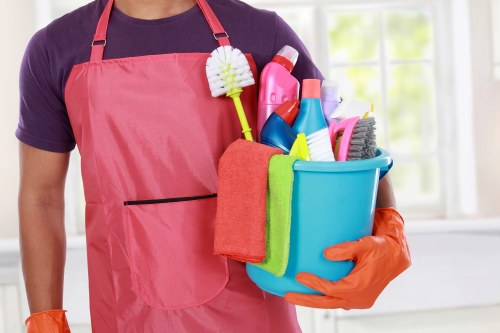 Professional end of tenancy cleaning in a Queenspark rental kitchen