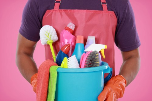 Commercial cleaning routine supporting office productivity in Queenspark