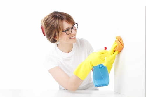 Local carpet cleaner in Queenspark servicing a commercial office